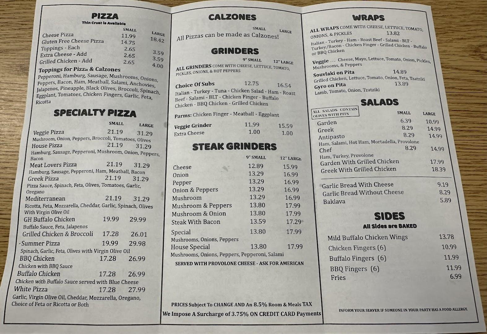 GH Pizza
